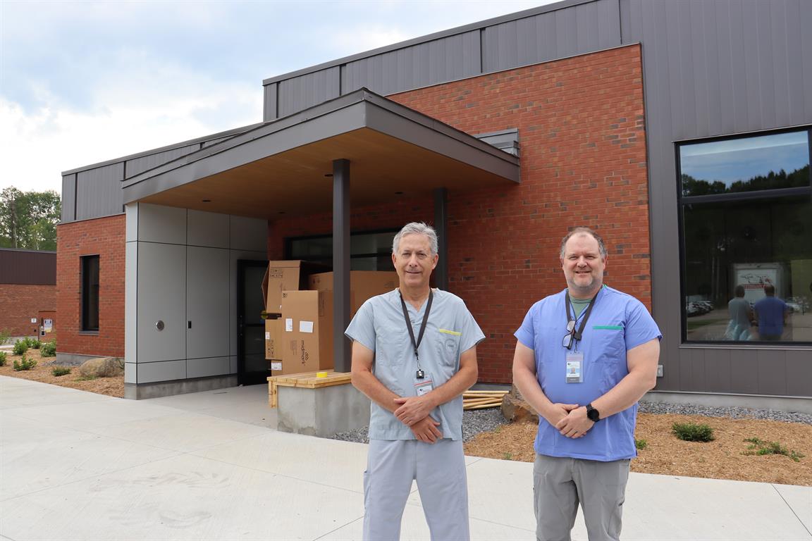 Dr McVey and Dr Ceponis
